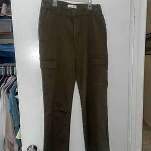 Olive Green Cargo Pants